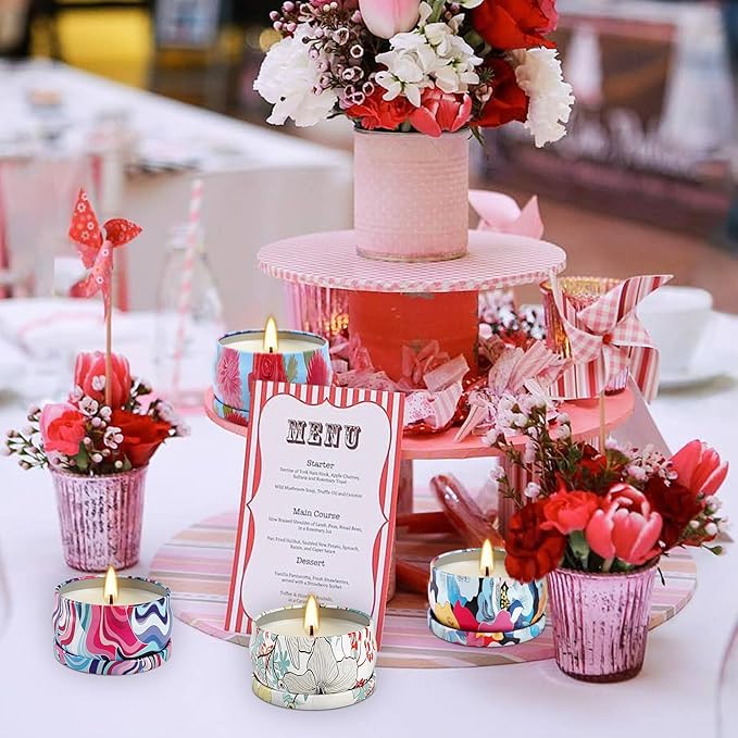 36-Pack Scented Candles Gift Set – 2.5oz Long-Lasting Soy Wax Candles with Essential Oils | Aromatherapy for Relaxation, Stress Relief & Sleep | Home Decor, Gifts for Women, Mom, Wife, Friends