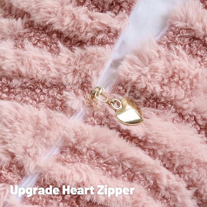 FUTEI Pink Decorative Throw Pillow Covers 20x20 Inch Set of 2,Soft Faux Fur Geometric Shapes Texture Cushion Case,Boho Home Decor for Couch Bed Living Room