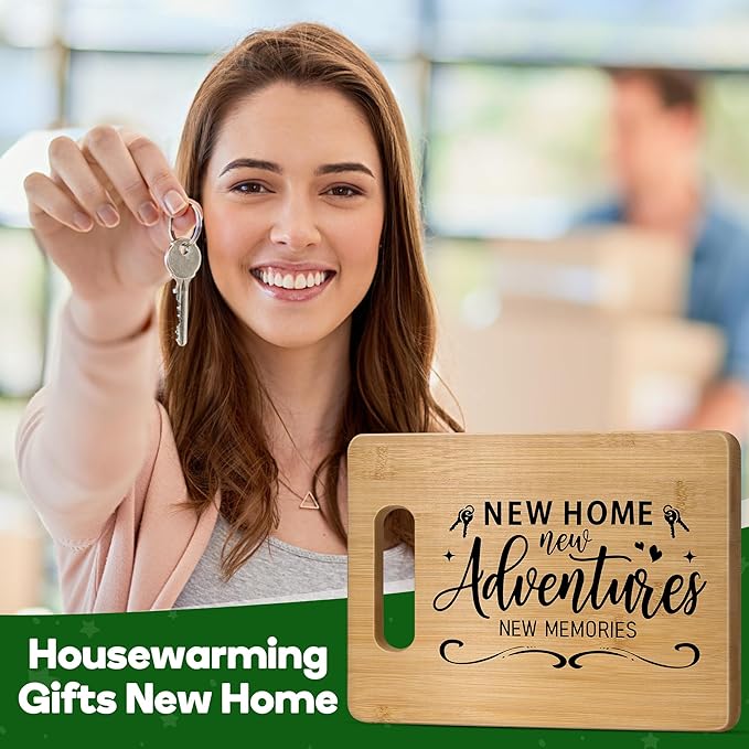 Housewarming Gifts New Home,New Home Gift Ideas,House Warming Gifts for Women Men,Cutting Board Kitchen Gifts,Best Housewarming Gifts 2025,First New Home Gift for Couples,Closing Gifts for Home Buyers