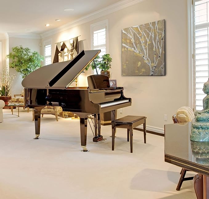 Wexford Home Birch Wood III Gallery Wrapped Canvas Wall Art, 32x32