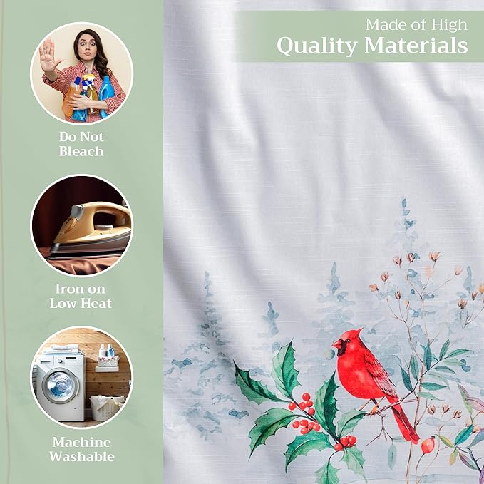 Maison d' Hermine Cloth Napkins Set of 4 100% Cotton Everyday Reusable Square Napkins Cloth Washable, Dinner, Party, Wedding, Restaurant (Morzine, 20" x 20")