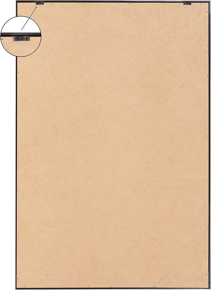 Kate and Laurel Sylvie Botanical Sketch Print No 3 Framed Canvas Wall Art by The Creative Bunch Studio; 23x33 Brown; Minimalist Abstract Botanical Print for Wall