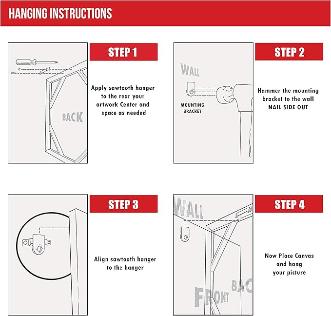 Wexford Home Square Premium Gallery Wrapped Canvas Flower Multicolor Wall Art Abstract Floral Romance Modern Pictures Print for Home Office, Ready to Hang, blue floral fleck, 24x24