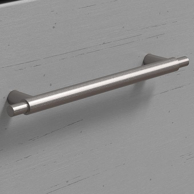 Bush Furniture Key West Small End Table with Storage | Modern Farmhouse Accent Shelf for Living Room in Cape Cod Gray