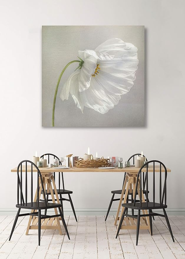 Wexford Home Daisy Detail III Gallery Wrapped Canvas Wall Art, 10x10