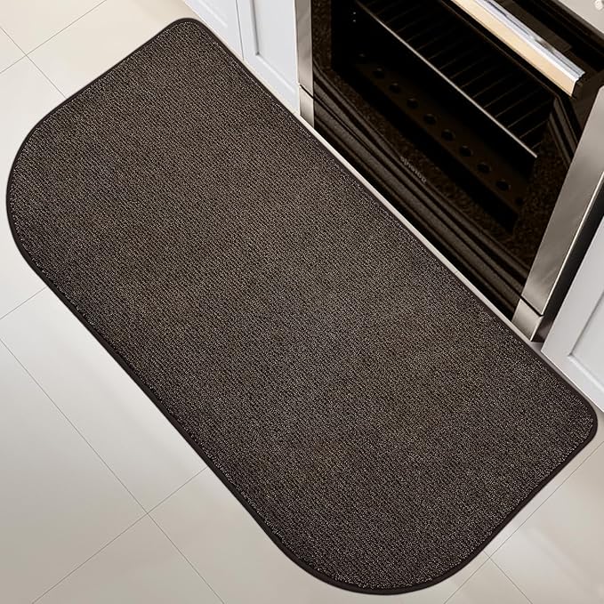 Washable Kitchen Rug 24" x 47" / 60cm x 120cm, Non Slip Kitchen Mat for Floor, Absorbent Indoor Entryway Runner Rug for Laundry, Bathroom, Bedroom,Door