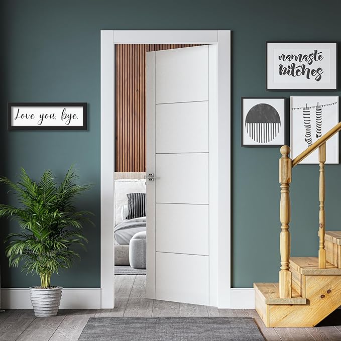 Living Room Wall Decor, Love You Bye Sign Above Door Boho Wall Decor, Framed Wall Art Home Decor, Unique Foyer Decor for Entryway, House Warming Gifts New Home Couple Valentine's Black