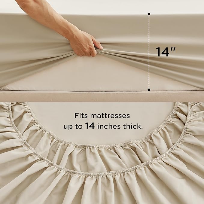 Bedsure Twin XL Comforter Set - Extra Long 5 Pieces White Twin XL Bedding Set for All Seasons, Boho Contrasting Design Bed in a Bag with Comforter, Sheets, Pillowcase & Sham