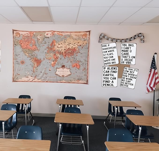 Students Teachers Gift If Shakespeare can Write 37 Plays You can Write One Paper Funny Math/English/Science/History Class Tin Sign for Home Classroom Study Room Wall Decor 8x12 Inch (3228)