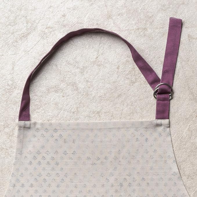 Maison d' Hermine 100% Cotton Apron for women with Pocket Kitchen Chef Apron for Men Cooking Gardening Server Waitress