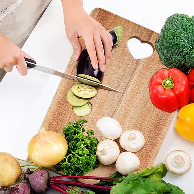 Retirement Gift for Women Men Acacia Wooden Cutting Board Retired Gift Funny Farewell Gift for Coworker Teacher Boss Nurses Friend Mom Ladies Happy Retirement Gift Wood Engraved Board Going Away Gift