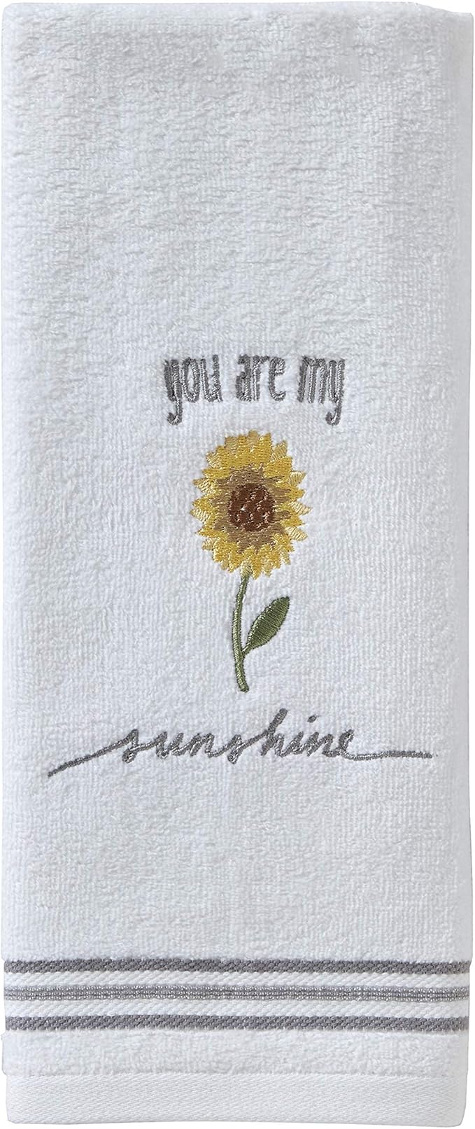 SKL Home by Saturday Knight Ltd. Sunshine Hand Towel (2-Pack), White