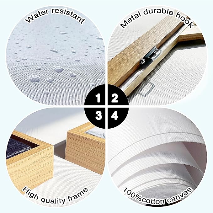 YCPRIMER Purple Wall Art - Large Canvas Wall Decor Forest Paintings for Living Room Modern Picture Wall Decoration Purple Tree on Background Bedroom Office Artwork tree Art Prints Framed Size 29×58inch