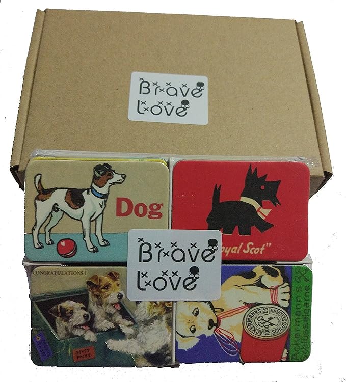 24-pcs magnetic fridge magnets refrigerator sticker home decoration accessories magnet paste arts crafts (dog)