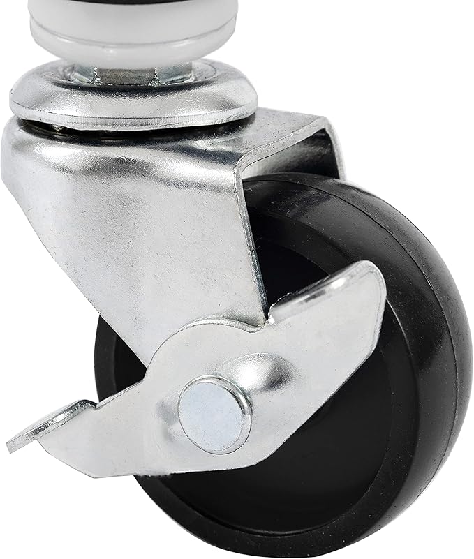 Seville Classics Solid Steel Wire Shelving Storage Unit Adjustable Shelves Organizer Rack, for Home, Kitchen, Office, Garage, Bedroom, Closet, White, 4-Tier, 36" W x 14" D