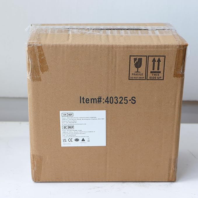 TRIROCKS Set of 3 Vintage Candle Lanterns 10/14/19.5''H Decorative Outdoor Lantern Metal Candle Holder with Tempered Glass for Home Living Room Garden Yard Parties Event Indoors Outdoors (Cement Grey)