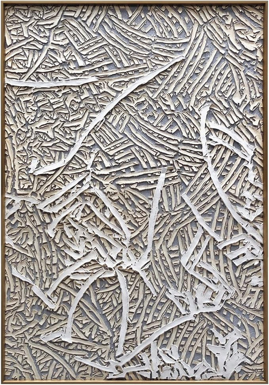 BrightA Handmade Acrylic Painting Wall Art Living Room Bedroom Home Office Decor 27.6"x39.3"