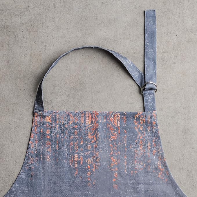 Maison d' Hermine 100% Cotton Apron for women with Pocket Kitchen Chef Apron for Men Cooking Gardening Server Waitress