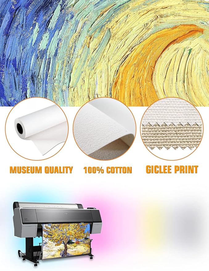 DECORARTS - The Mulberry Tree, Vincent Van Gogh Art Reproduction. Giclee Canvas Prints Wall Art for Home Decor 30x24