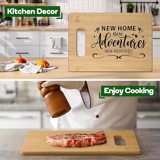 Housewarming Gifts New Home,New Home Gift Ideas,House Warming Gifts for Women Men,Cutting Board Kitchen Gifts,Best Housewarming Gifts 2025,First New Home Gift for Couples,Closing Gifts for Home Buyers
