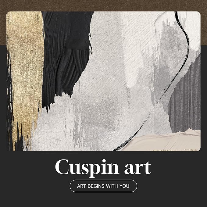 Framed Abstract Wall Art for Living Room, 4 Piece Modern Art Prints Paintings Artwork for Walls, Minimalist Abstract Pictures for Hallway Dining Room Bedroom Office Wall Decor