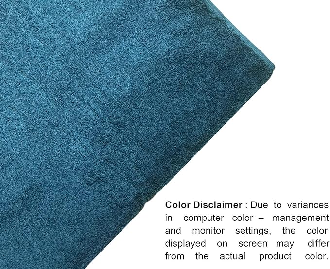 GLAMBURG 700 GSM Premium Cotton 2-Pack Oversized Extra Large Bath Sheet Set - 100% Combed Cotton - 2 Bath Sheets 35x70 - Luxury Hotel & Spa Quality - Durable Ultra Soft Highly Absorbent - Teal