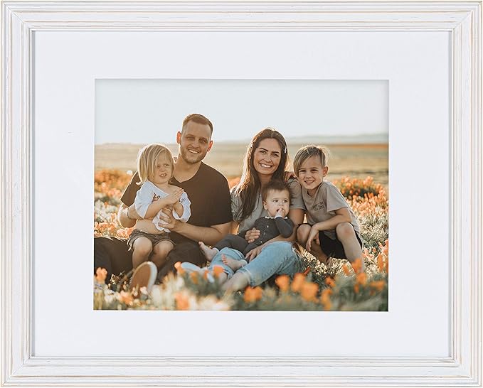 Kate and Laurel Bordeaux Expressions Wall Decor Collection, Rustic Gray and White, Assorted Size Frames and Decorative Wall Accents