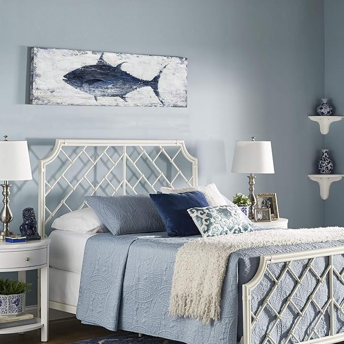 NdcSkyArt Vintage Bluefin Tuna Wall Art: Nautical Coastal Decor for Home & Office