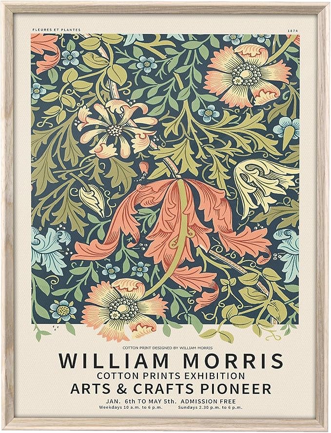 UPWOIGH 12x16 Oak Wood Picture Frame - 12x16 Large Minimalist Poster Frame, 45-Degree Flat Frame, Natural Beige Deep-Set 12"x16" Wooden Frame for Wall Art, Photos, and Prints (Set of 3)