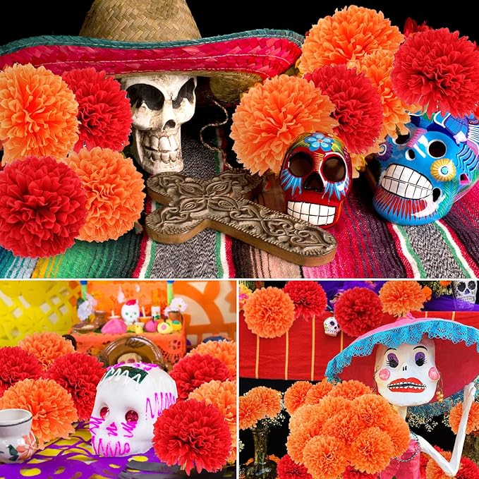 Hananona 12 Pcs Artificial Chrysanthemums Flowers Burgundy Red Flowers, Fake Mums Silk Flowers for Spring Home Decor Christmas Floral Arrangement Halloween Table Centerpiece (12, Burgundy)