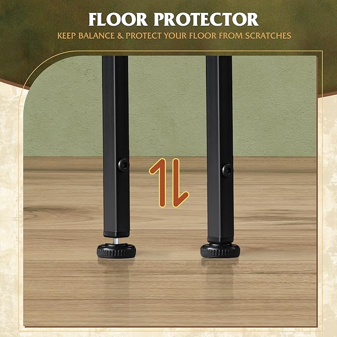 WLIVE Black Tall Dresser for Bedroom, 7 Drawer Dressers & Chests of Drawers, Fabric Dresser for Closet, Living Room, Night Stand with Metal Frame, Storage Tower with Fabric Bins, Wood Top