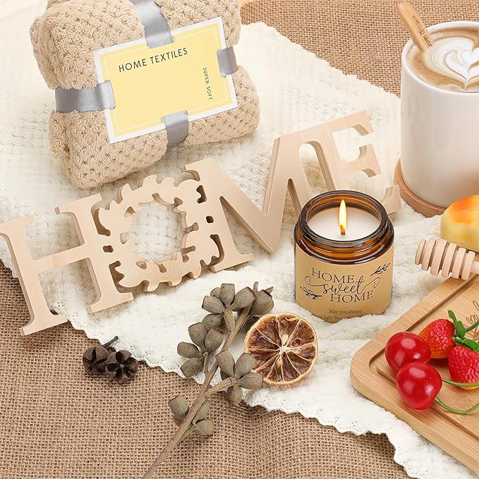 House Warming Gifts New Home,Housewarming Gift,New Home Gifts Ideas,Realtors Closing Gifts for Home Buyers,Home Sweet Home Bamboo Serving Board for Couple Women Men