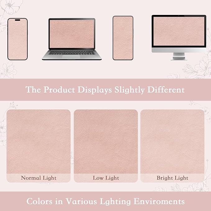 StangH Baby Pink Velvet Curtains for Bedroom Living Room- Luxury Room Darkening Thermal Insulated Super Soft Window Drapes, Rod Pocket & Back Tab Style, 52 x 96 inches, 2 Panels