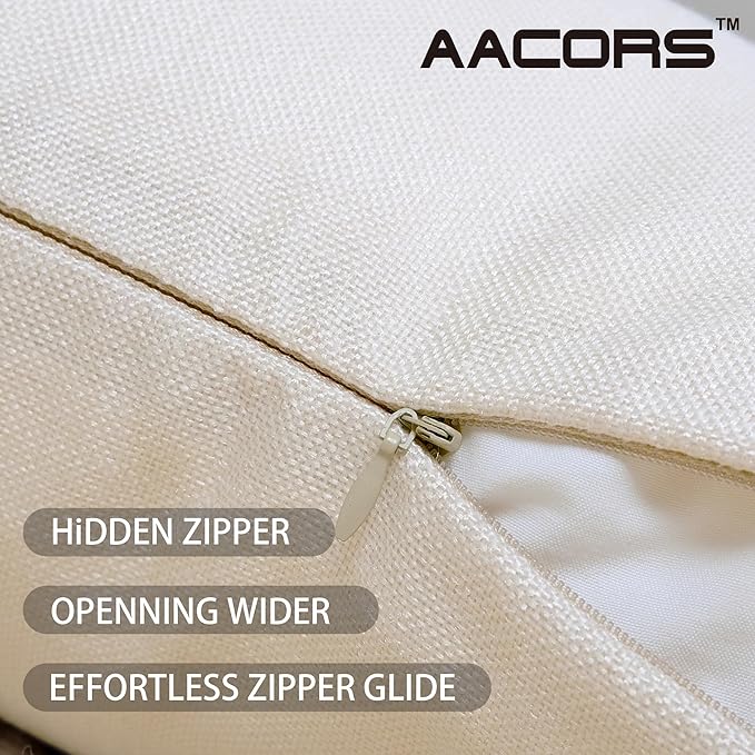 AACORS Fall Throw Pillow Cover 20x20 Set of 2,Polka Dots Pumpkin Decor Autumn Farmhouse Seasonal Pillow Case Decoration for Home Sofa Couch AA279-20-2