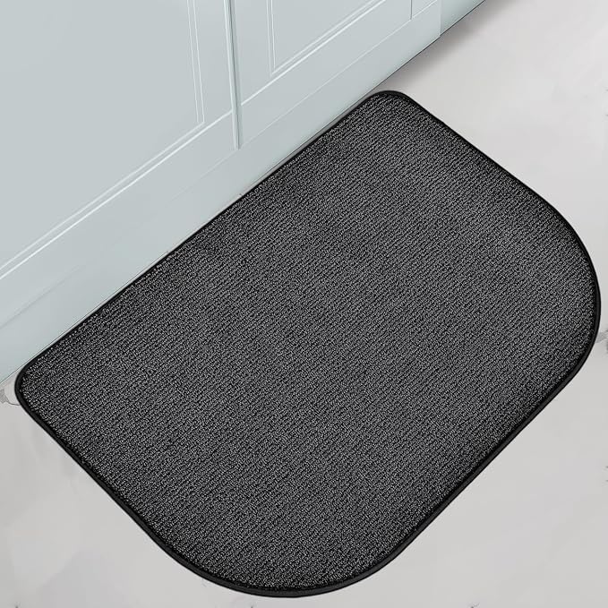 Washable Kitchen Rug 24" x 35.5" / 60cm x 90cm, Non Slip Kitchen Mat for Floor, Absorbent Indoor Throw Rug for Laundry, Bathroom, Bedroom, Door