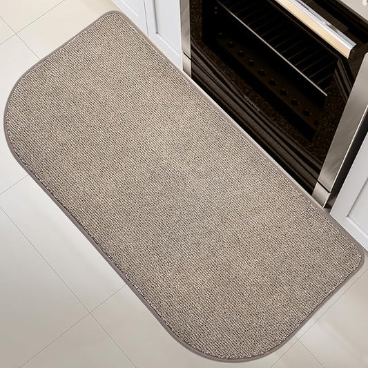Washable Kitchen Rug 24" x 47" / 60cm x 120cm, Non Slip Kitchen Mat for Floor, Absorbent Indoor Entryway Runner Rug for Laundry, Bathroom, Bedroom,Door