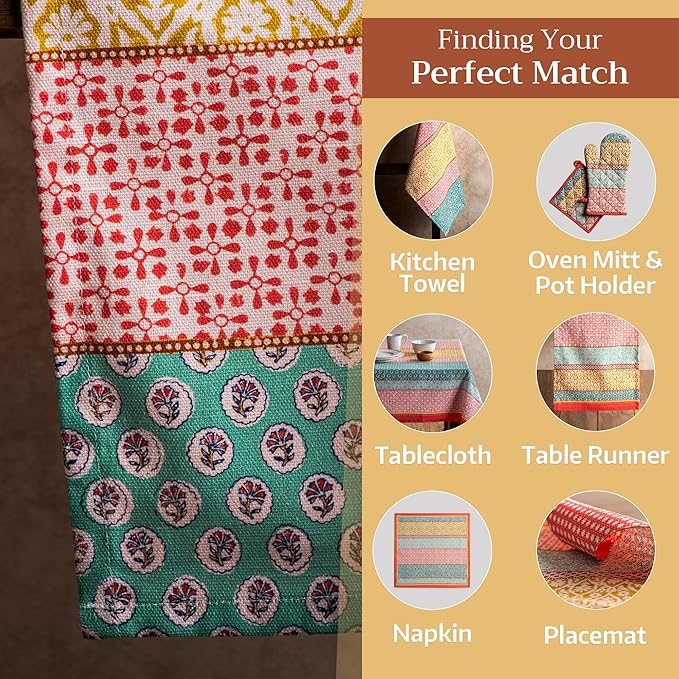 Maison d' Hermine 100% Cotton Apron for women with Pocket Kitchen Chef Apron for Men Cooking Gardening Server Waitress