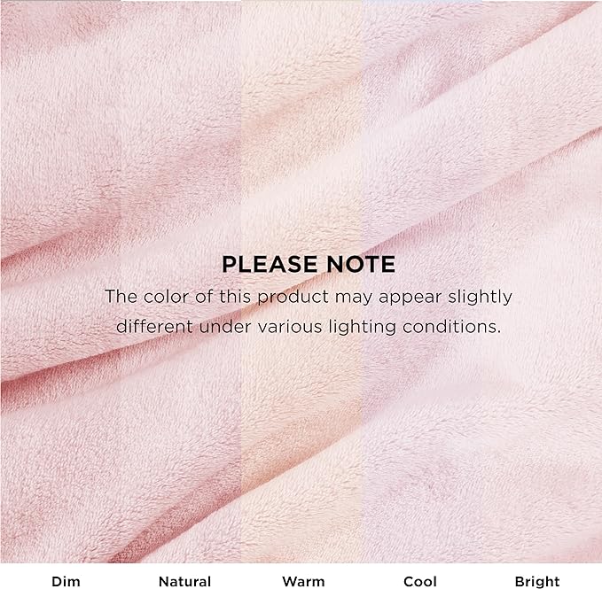 Bedsure GentleSoft Fleece Blanket Twin Size Pink - 300GSM Lightweight Plush Fuzzy Cozy Soft Blanket for Bed, Sofa, Couch, Travel, Camping, 60x80 inches