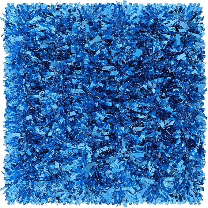 Dingion 59 Feet Christmas Tinsel Garland Metallic Twist Ornaments Hanging Glitter Xmas Garland for Christmas Tree Indoor Outdoor Decoration Party Supplies