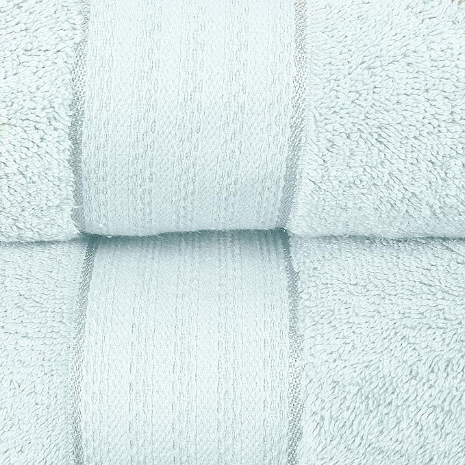GLAMBURG 700 GSM Premium Oversized Extra Large Cotton Bath Sheet 35x70-100% Combed Cotton - Luxury Hotel & Spa Quality - Durable Ultra Soft Highly Absorbent - Sea Green