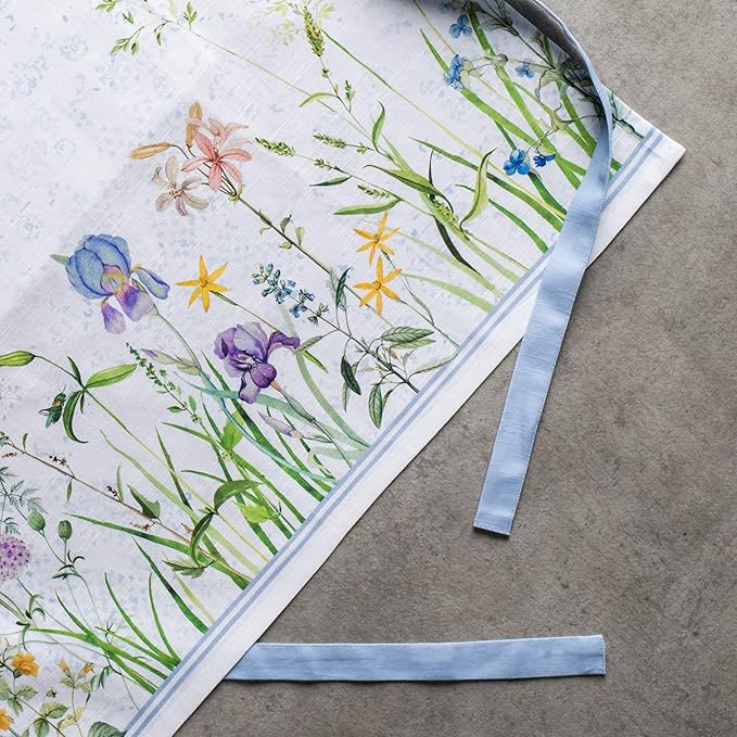 Maison d' Hermine 100% Cotton Apron for women with Pocket Kitchen Chef Apron for Men Cooking Gardening Server Waitress