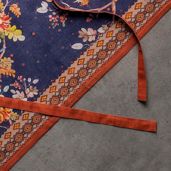 Maison d' Hermine 100% Cotton Apron for women with Pocket Kitchen Chef Apron for Men Cooking Gardening Server Waitress