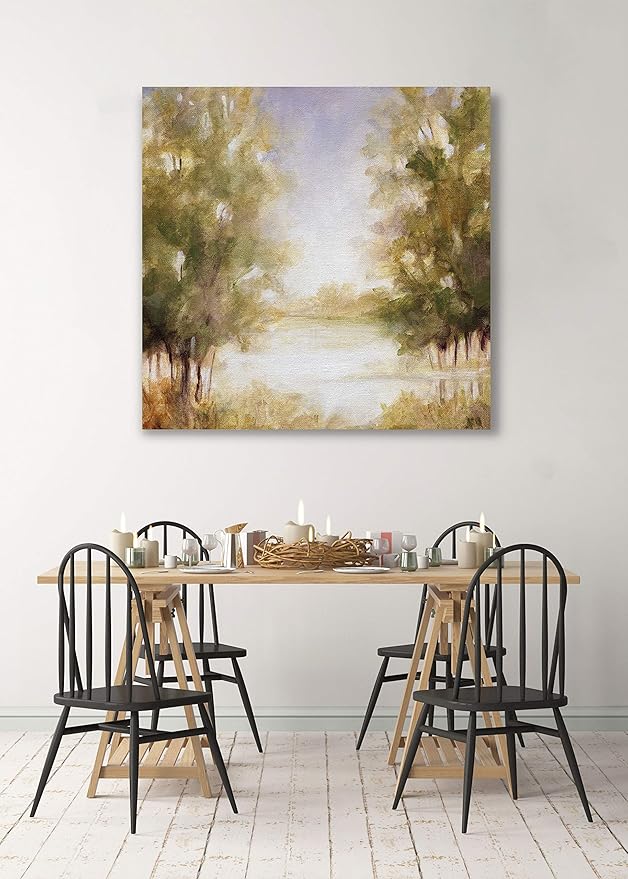 Wexford Home Soft Spring Gallery Wrapped Canvas Wall Art, 24x24