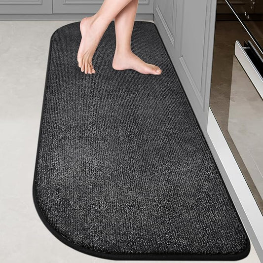 Washable Kitchen Rug 24" x 70" / 60cm x 180cm, Non Slip Kitchen Mat for Floor, Absorbent Indoor Entryway Runner Rug for Laundry, Bathroom, Bedroom (Roll Packing)