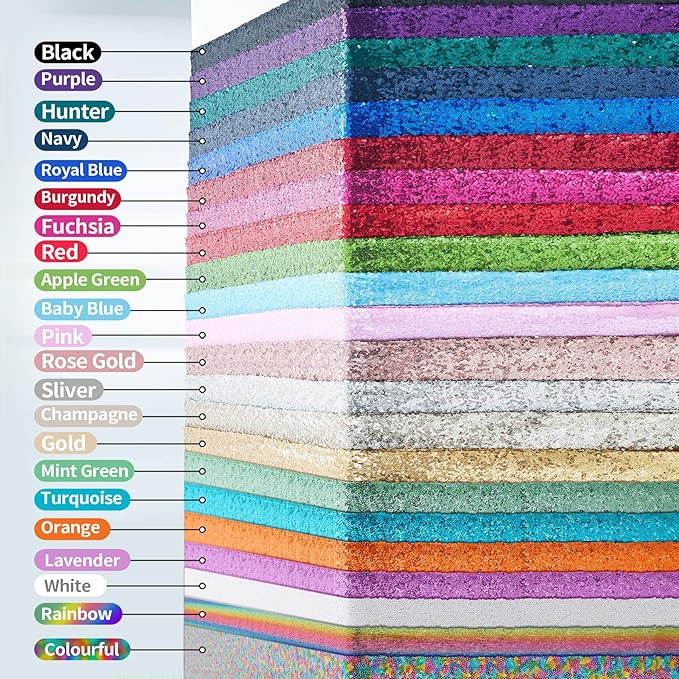 2 Packs 12 x 108 inches Rainbow Sequin Table Runner, Glitter Rainbow Table Runner for Wedding Birthday Bachelorette Holiday Party Supplies Decorations Bridal Shower Baby Shower