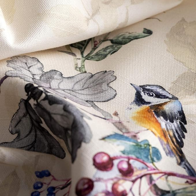 Maison d' Hermine Cloth Napkins Set of 4 100% Cotton Everyday Reusable Square Napkins Cloth Washable, Dinner, Party, Wedding, Restaurant (Equinoxe - Beige, 20" x 20")