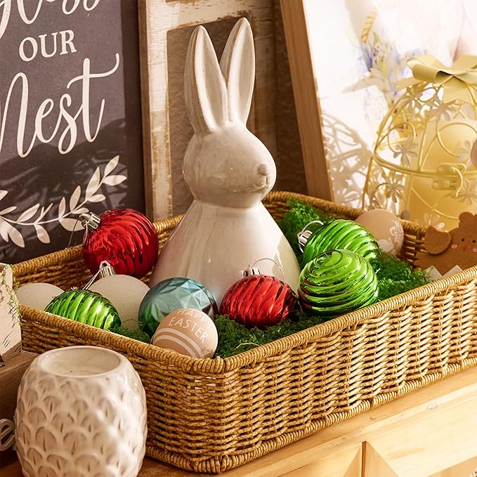 Valery Madelyn Christmas Ornaments Tree Decorations Set for Fall Halloween, 24ct Colorful Shatterproof Ball Ornaments, 2.36" Hanging Ornament Bulk for Xmas Holiday Party Decor