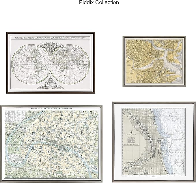 Kate and Laurel Sylvie Ferns 1 and Ferns 2 Set Framed Canvas Wall Art by Corinna Buchholz of Piddix, 2 Piece 18x24 Natural