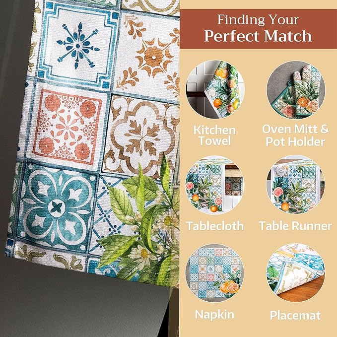 Maison d' Hermine 100% Cotton Apron for women with Pocket Kitchen Chef Apron for Men Cooking Gardening Server Waitress