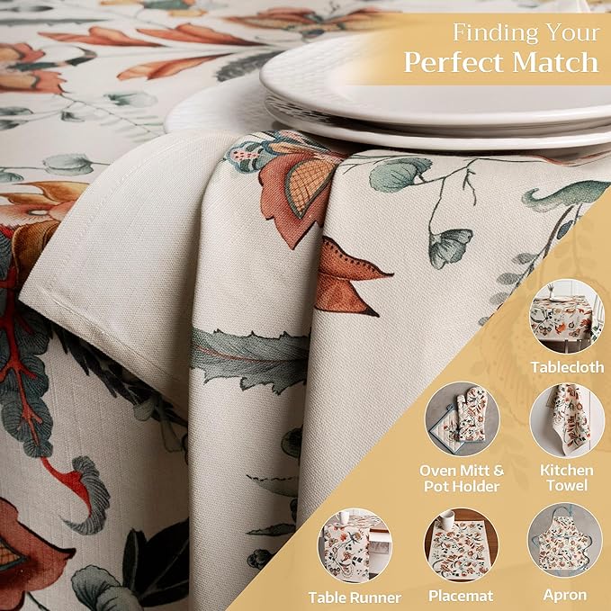 Maison d' Hermine Cloth Napkins Set of 4 100% Cotton Everyday Reusable Square Napkins Cloth Washable, Dinner, Party, Wedding, Restaurant (Dalida, 20" x 20")